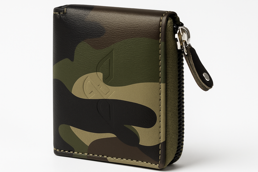 EagleXpres Camo Zip-Around Wallet – Tactical Edition