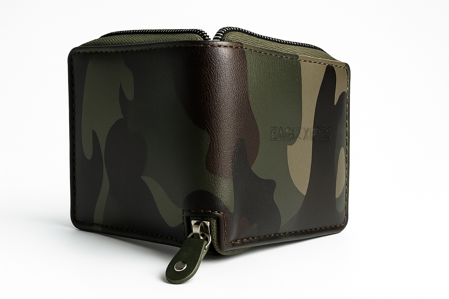 EagleXpres Camo Zip-Around Wallet β Tactical Edition