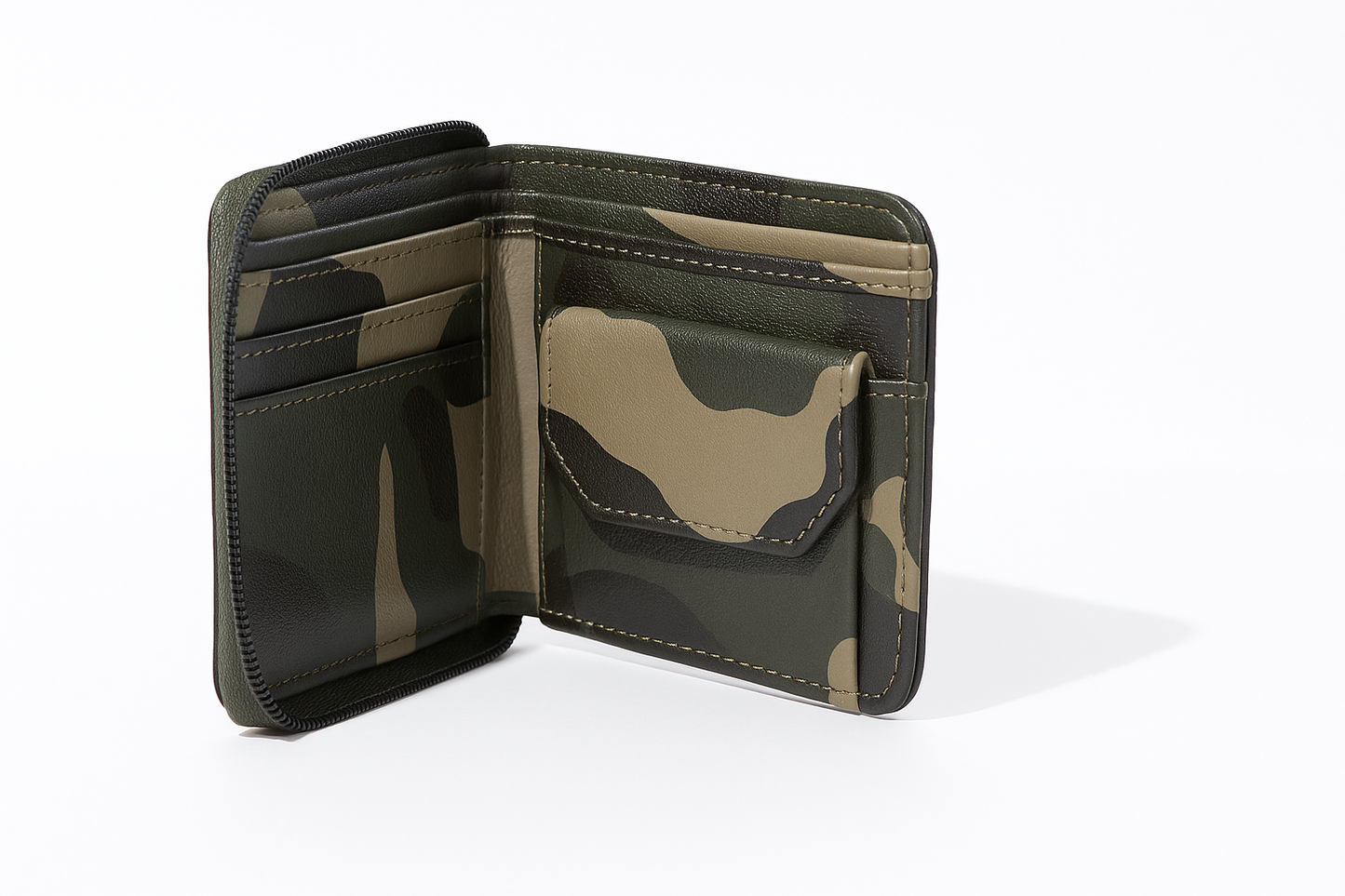 EagleXpres Camo Zip-Around Wallet β Tactical Edition