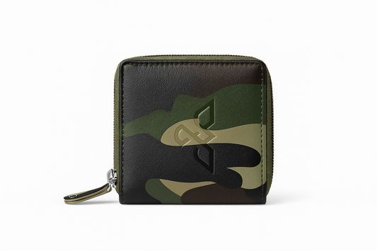 EagleXpres Camo Zip-Around Wallet – Tactical Edition