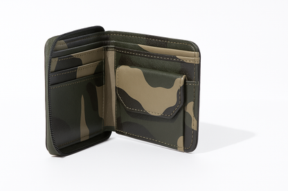 EagleXpres Camo Zip-Around Wallet – Tactical Edition